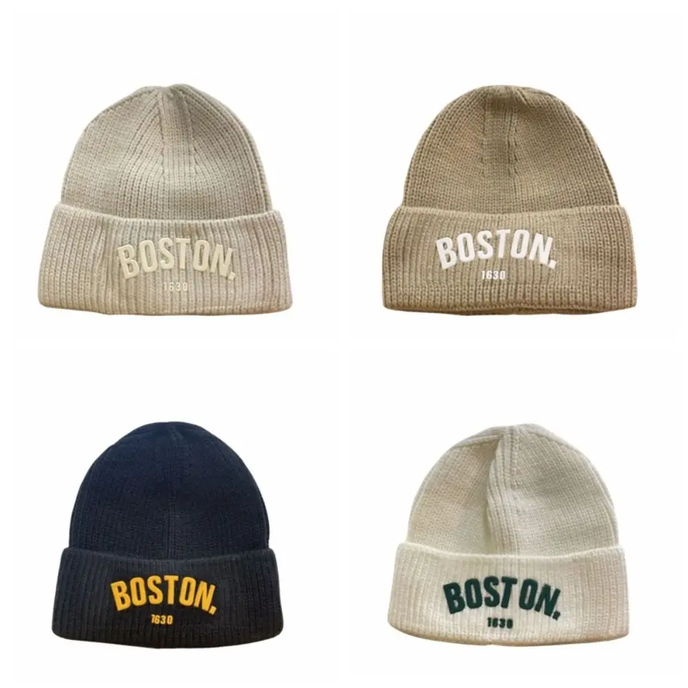 رسالة الشتاء السترة قبعة بلون الدفء الصوف قبعة صغيرة محيط الرأس الكبير تنفس محبوك قبعة الباردة في الهواء الطلق