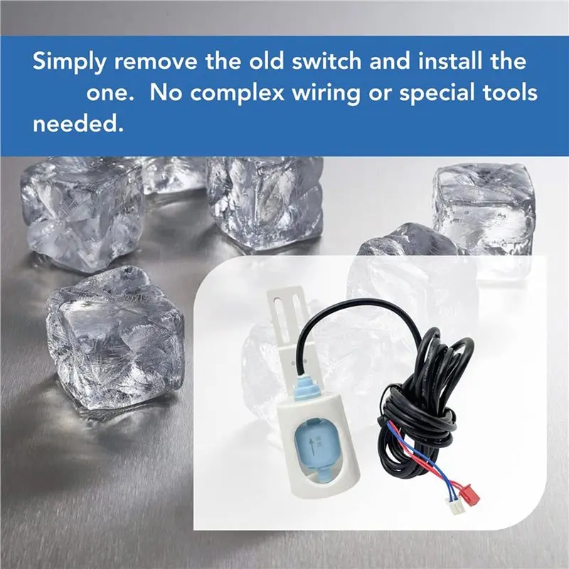 A69E2X 2 In 1 Ice Maker Water Float Switch With Temperature Sensor For Commercial Ice Maker Cotlin Etc Ice Makers