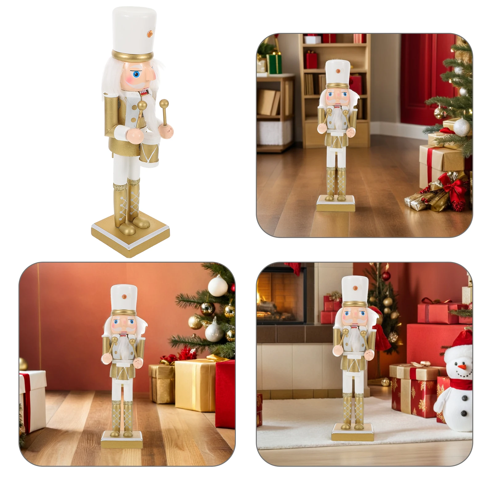 

Nutcracker Ornament Christmas Party Decoration Fireplace Table Mantel Decorations Home