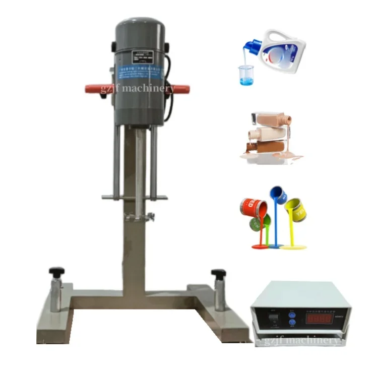 Food Grade 304/316 Stainless Desktop Homogenizer Mixer Honey Mayonnaise Tomato Paste Salad Dressing Making Machine for Sale