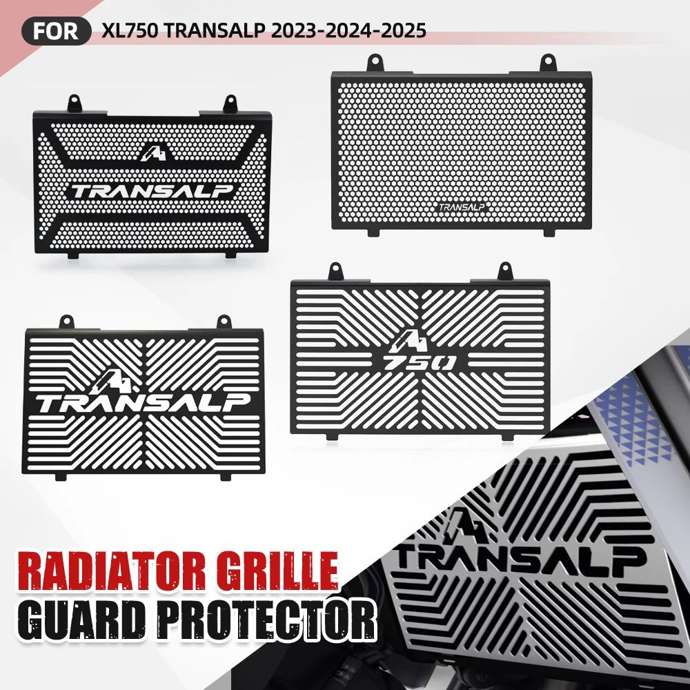 

FOR HONDA XL750 TRANSALP 2023 2024 2025 XL 750 Transalp Radiator Grille Guard Protector Cover Aluminum Motorcycle Accessories
