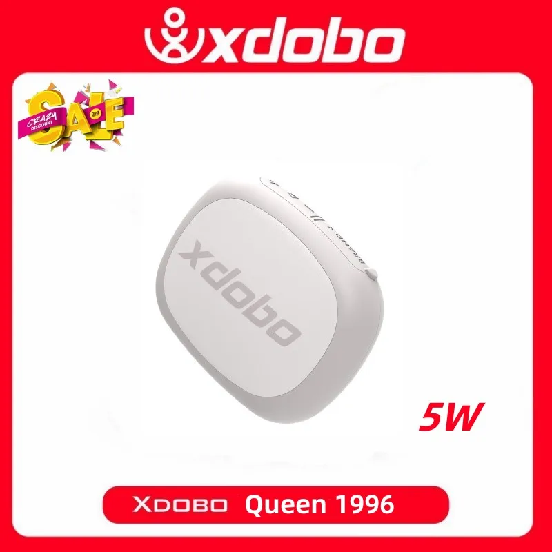 XDOBO Queen 1996 Mini Wireless Bluetooth Portable Speakers BT5.0 Multifunction Subwoofe Mobile Power Waterproof for Outdoor