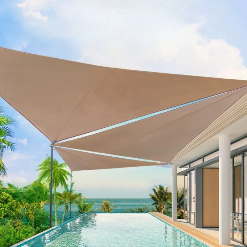 

Oxford Cloth UV Protection Sun Shelter Awning Rectangular Shade Sail Sun Protecter HDPE Patio Garden Camping Outdoor Pool Cover