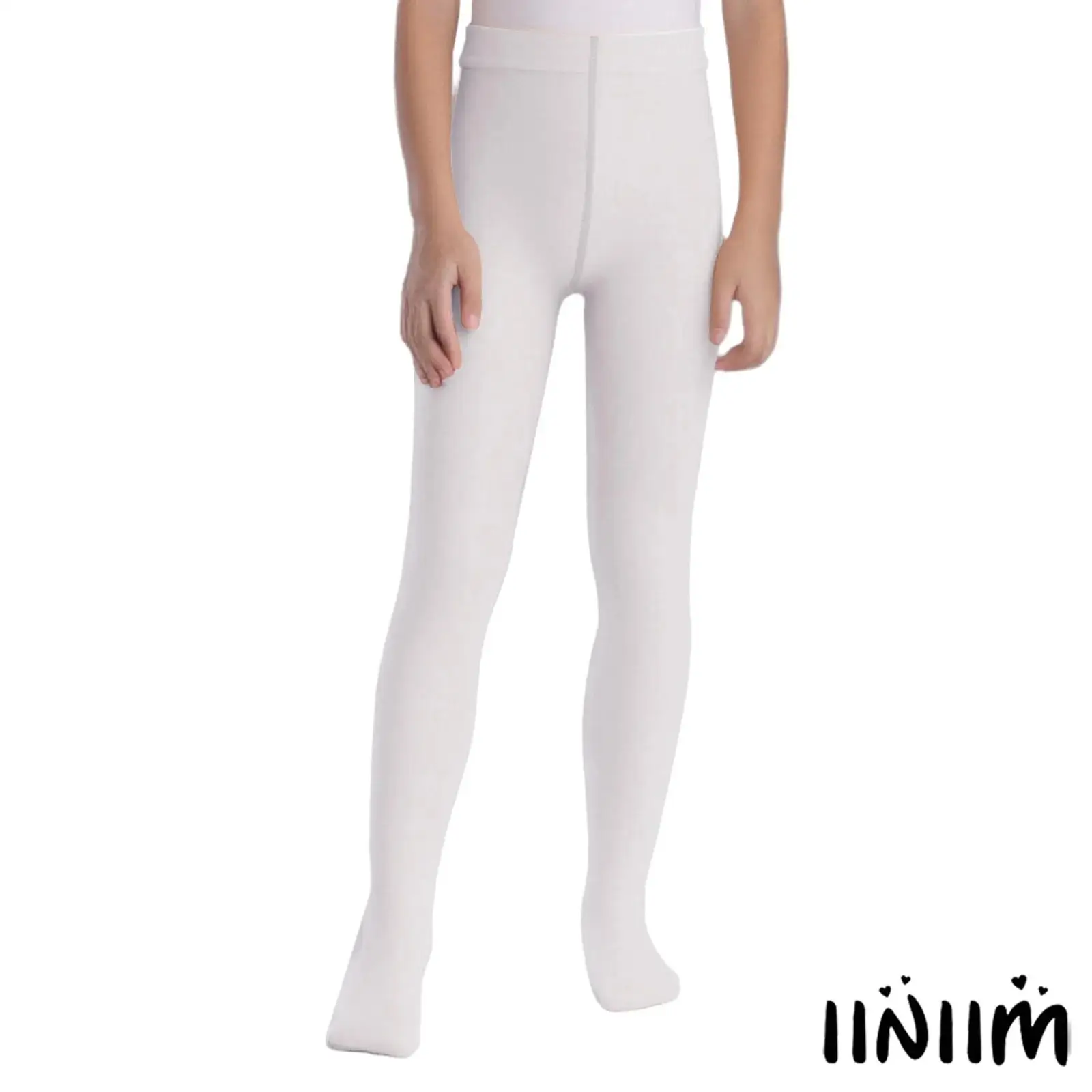 

2Pcs Kids Professional Ballet Gymnastics Tights with 4-Way Stretch And Moisture Control Footed Yoga Dance Leggings Pantyhose