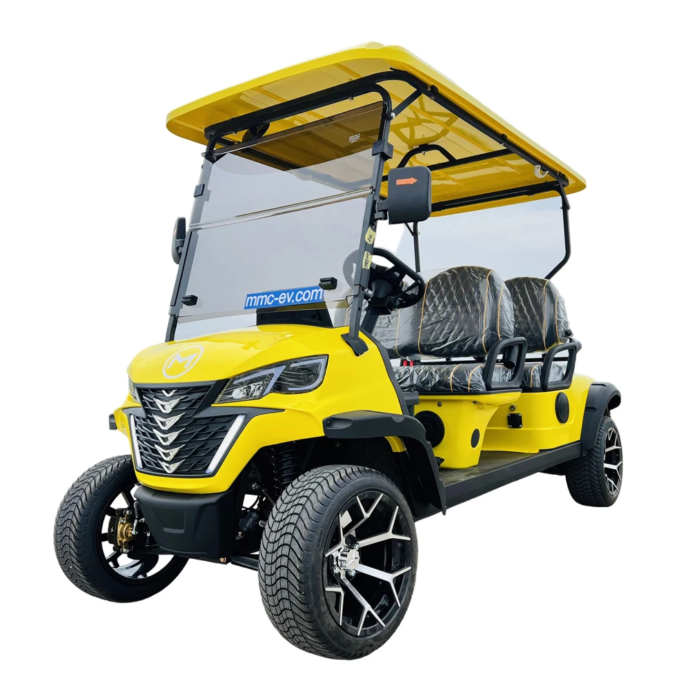 CE Certification New Utility Evolution Vehicles Electric Buggy Hunting 48/72V Lithium Battery Golf Car 4 Seat Golf Cart