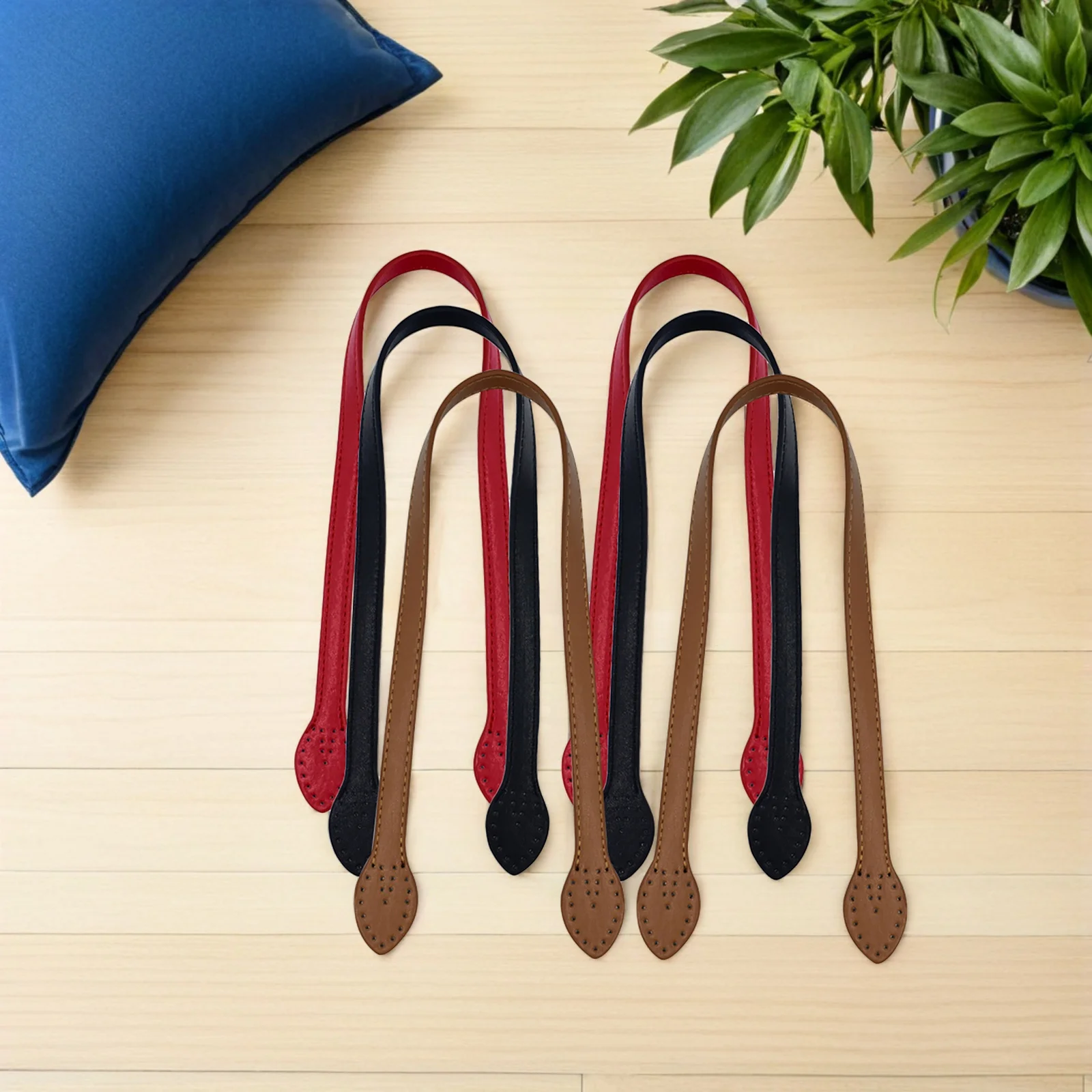 

6pcs Handbag Strap Replacement Purse Handle for Women Tote Bags Classic Design Fashion Material Comfortable Durable DIY
