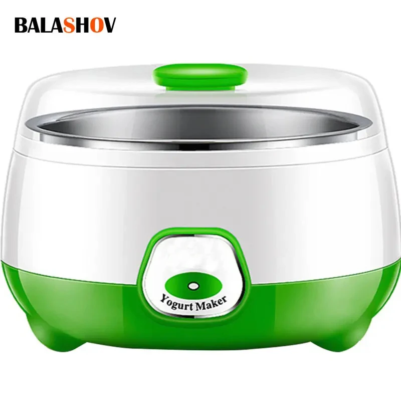 1L Electric Mini Yogurt Maker Automatic Multifunctional 220V Household Rice Wine Maker DIY Yogurt And Natto Fermenting Machine