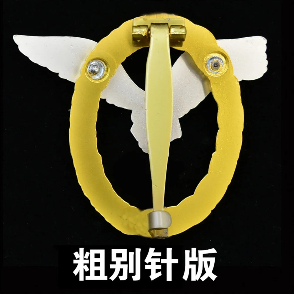 

Значок пилотов ВВС США, тип 57, авиационная металлическая брошь с крыльями, орлом и дубовым листом, сувенирные подарки