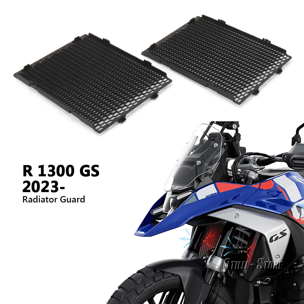 

New Black Radiator Grille Guard Cover Motorcycle Accessories For BMW R 1300 GS R 1300GS r1300gs R1300GS 2023 2024