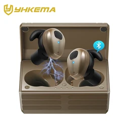 YHKEMA Shooting Earplugs NRR27dB - Tactical Bluetooth Earbuds with Active Noise Cancelling for Hunting Ear Protection