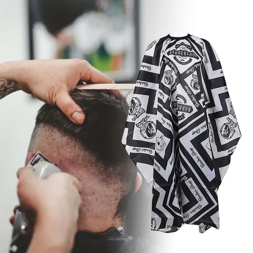 2-6 عبوات من مريلة قص الشعر غير لزجة لقص الشعر