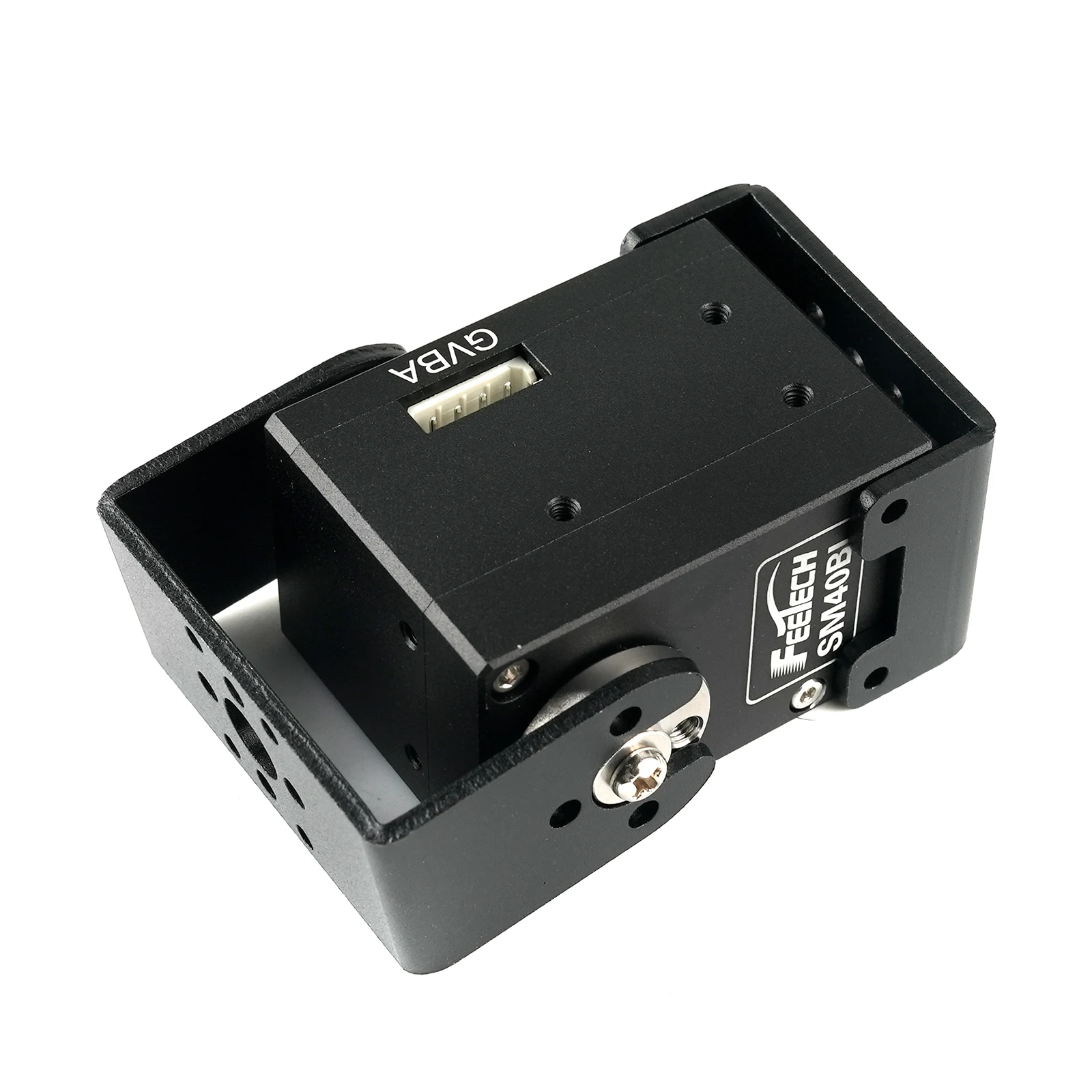 1 unidad SM40BL 40KG Servo 12V RS485 Control de bus serie, 360 °   Engranaje de acero sin escobillas de doble eje para brazos robóticos y maquinaria industrial