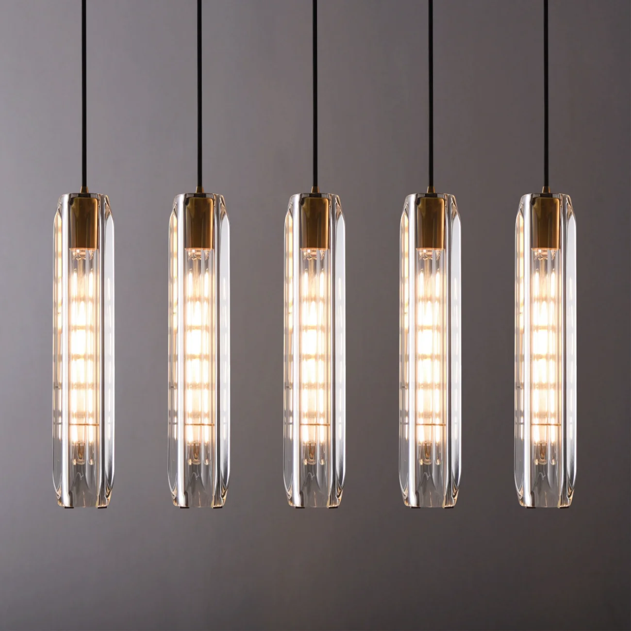 الحمام ديلوكس مضمد كريستال الخطي الثريا أضواء الثريا