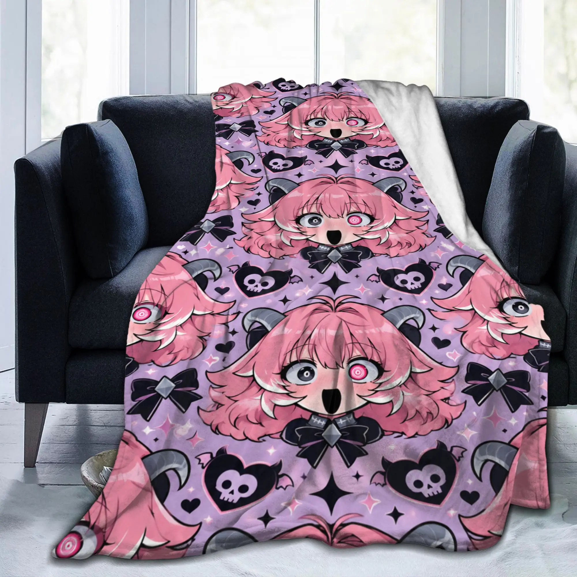 Drunken Goddess Reflux Blankets  Super Soft Print Plush Throw Blanket For Couch Chair Picnic Flannel Bedspread Bed Cover