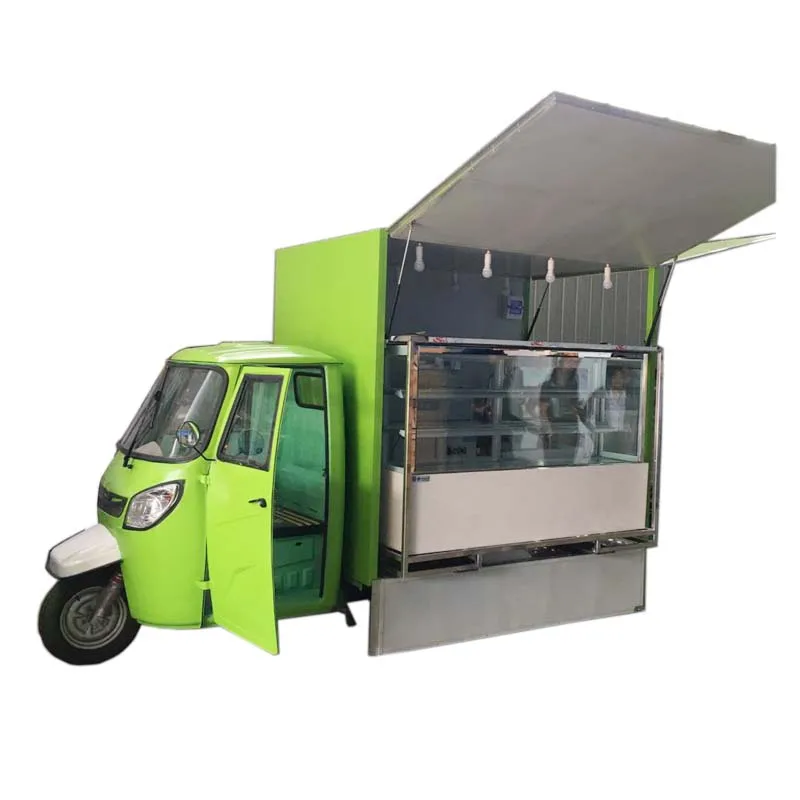 Customized Ice Cream Food Vending Cart Mobile Fast Food Cart Hot Dog Food Truck Trailer For Sale