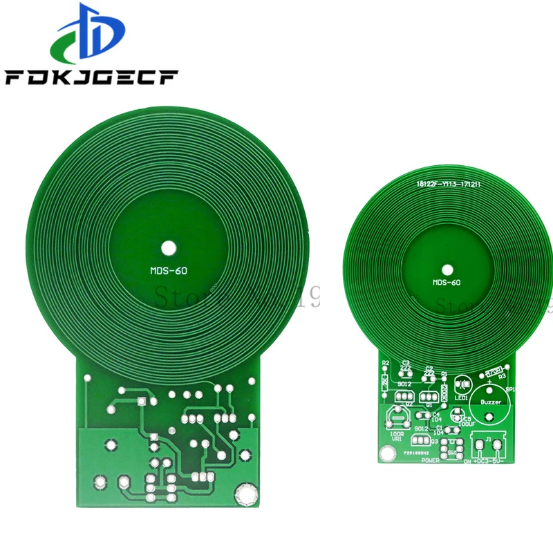 Metal Detector Electronic Kit DC 3V-5V 60mm Non-contact Sensor Board Module DIY Electronic Part Metal Detector DIY Kit
