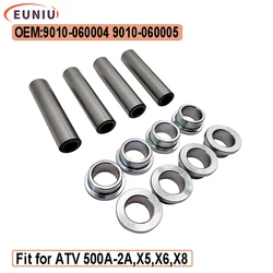 8PCS Bushing Block 4PCS Intermediate sleeve middle spacer for 500 x5 ATV go kart dune quad 9010-060004 9010-060005 GO KART