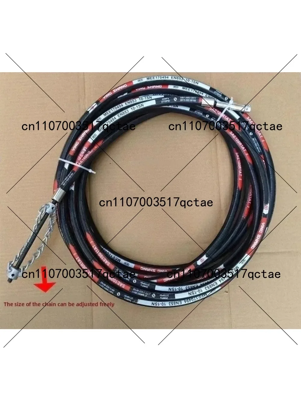 Upgraded Electric Drill High-Pressure Sewer Dredging Tool Flexible Pipe Blocking Artifacts Bending Sewage Clearing Equipment
