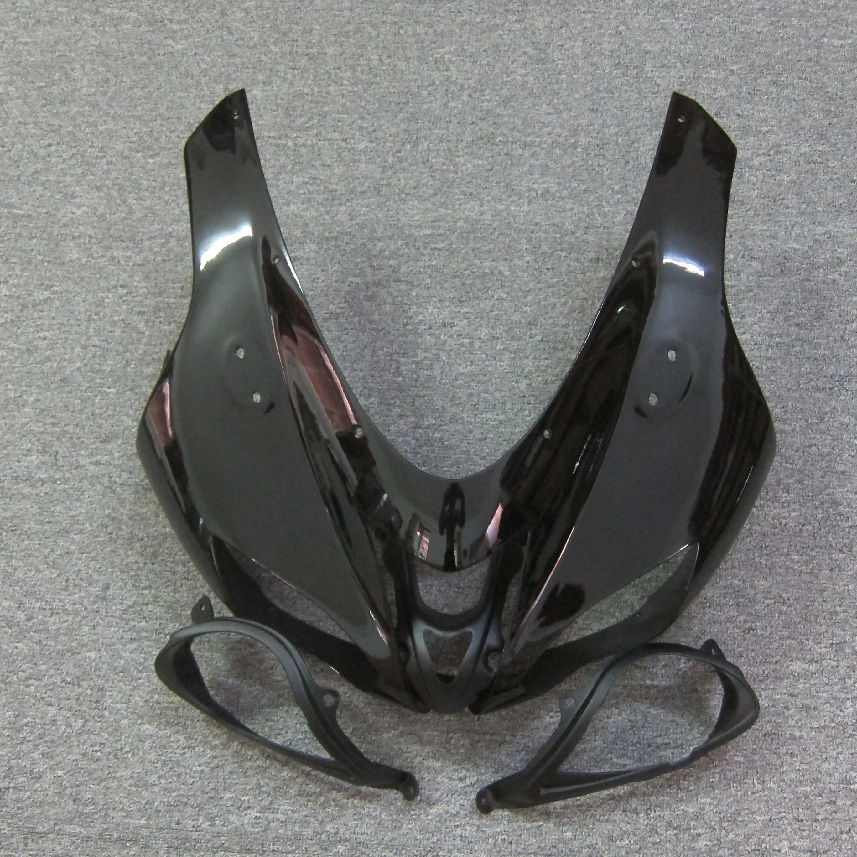 Style New ABS Fairings Kit Fit For Kawasaki Ninja ZX-6R ZX6R 636 2007 2008 07 08 Bodywork Set Black view 5