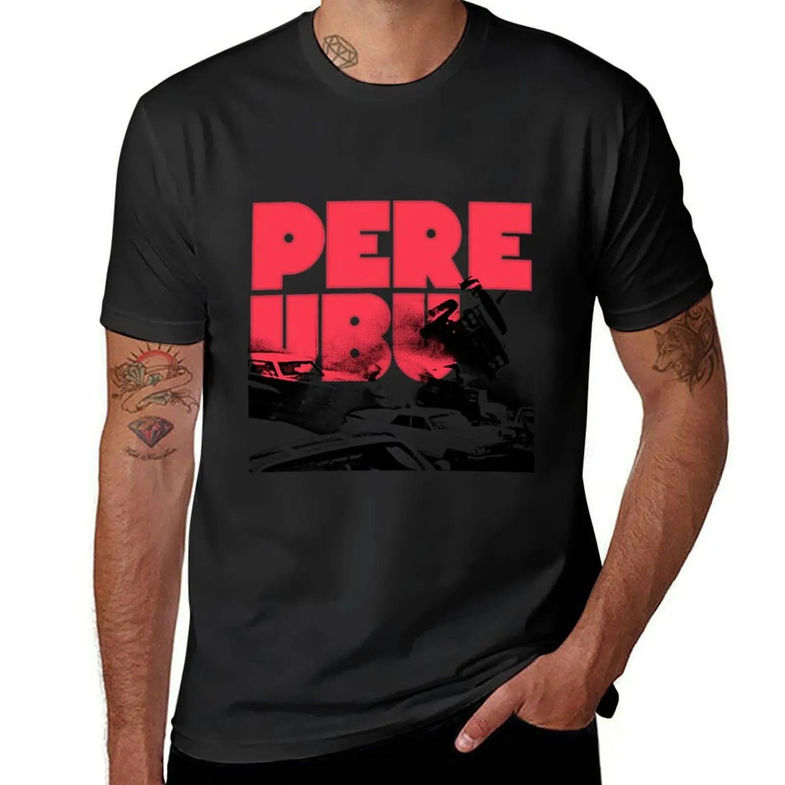 

Pere Ubu __ Retro Style Fan Art T-Shirt tops shirts graphic tees men t shirts