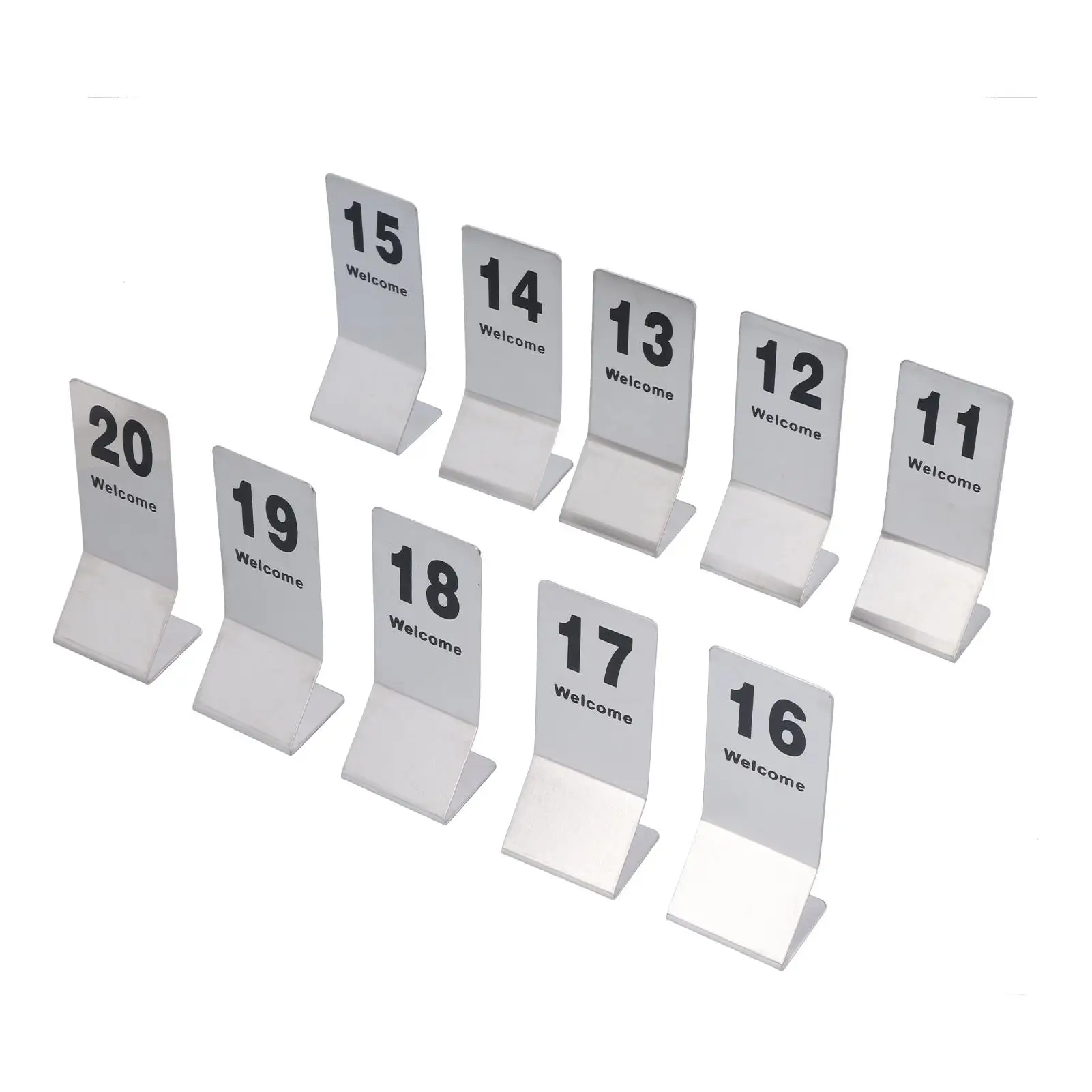 

Portable Table Number Card Stand Safe for Weddings Birthdays Engagement Party Decoration Lightweight and Stylish Design
