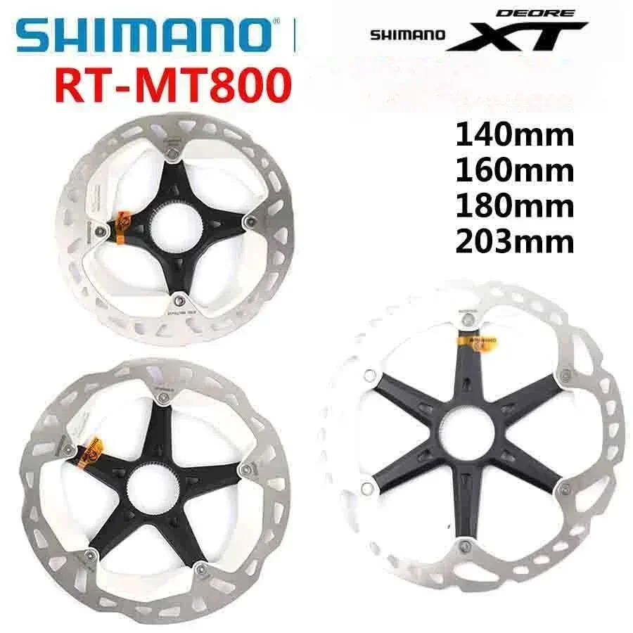 

SHIMANO DEORE XT MT800 серии M8100-ротор дискового тормоза с центральным замком-технология ICE FREEZA - 203/180/160/140 мм