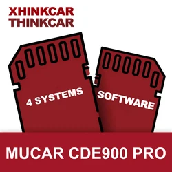 Oprogramowanie do aktualizacji MUCAR CDE900 PRO 28 resetuje funkcje i T-CODE ECM ABS SRS TCM