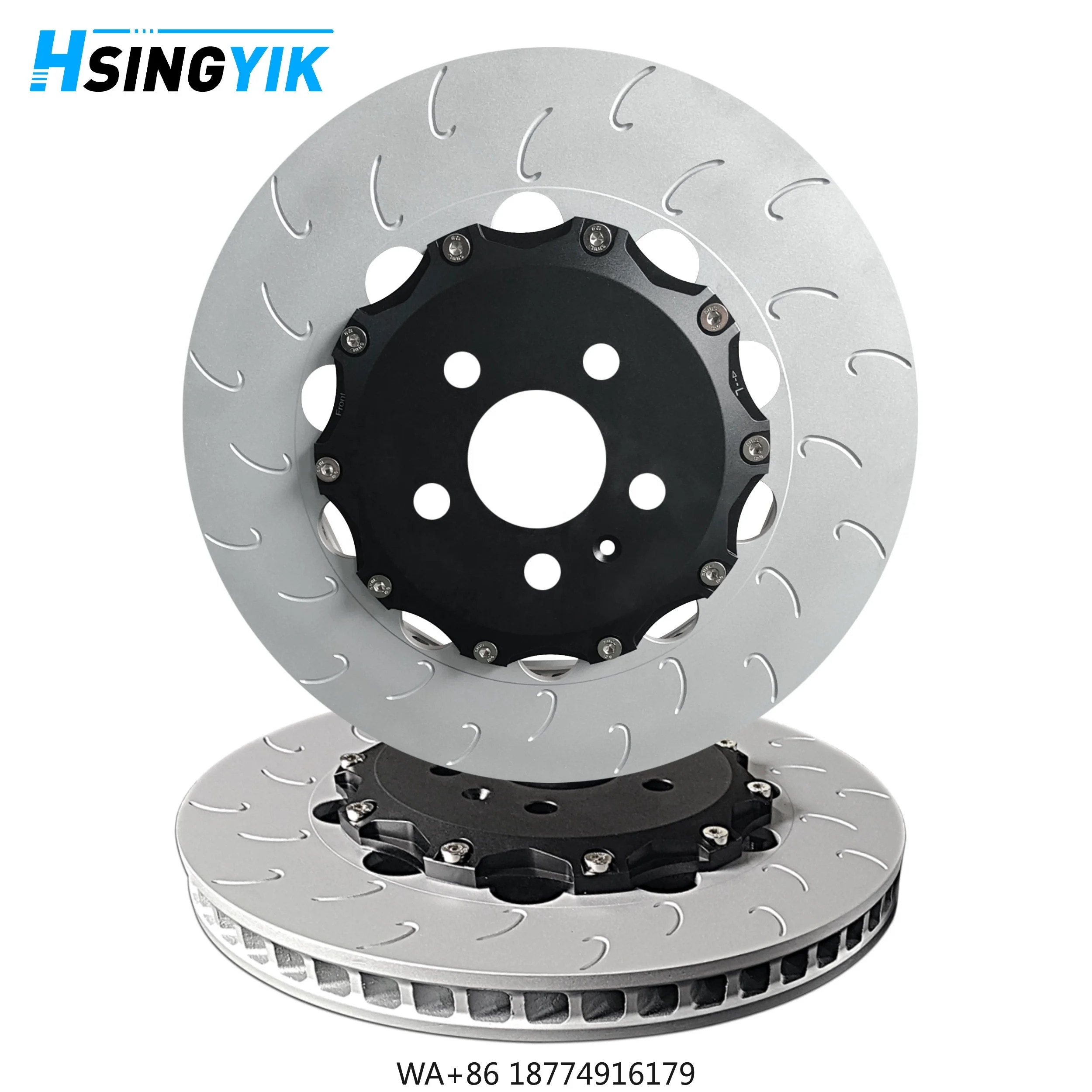 

2 Piece Aluminum Front 8V0615301R 370mm 34mm Brake Disc for A3 Limousine Sportback RS3 Quattro