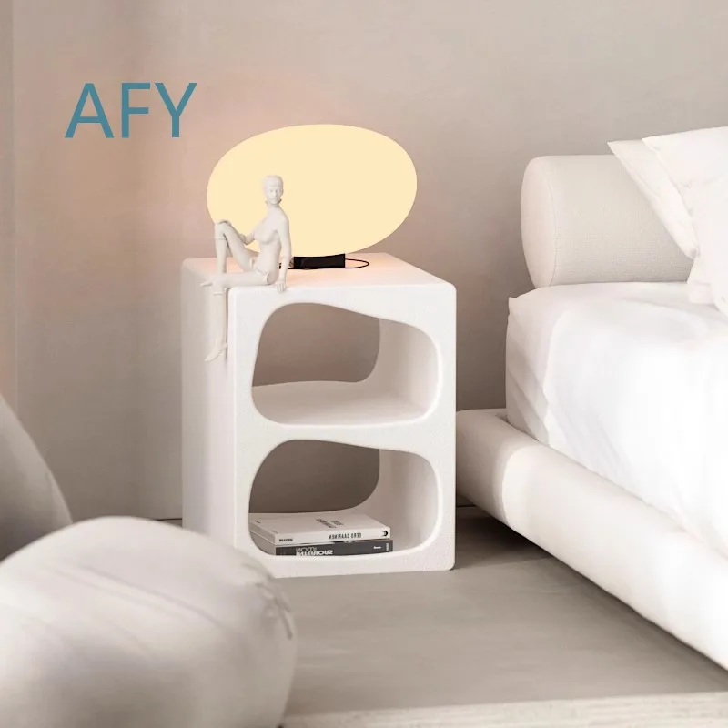 Nordic Minimalist Bedside Table for Bedroom Furniture Living Room Side Table Coffee Table Eco Friendly Ecological Board