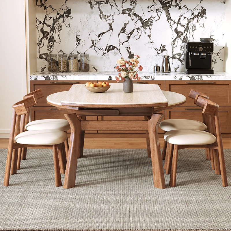 Minimalist Accessories Dining Table Wood Outdoor Restaurant Kitchen Coffee Dining Table Home Luxury Tavolo Pranzo Furniture