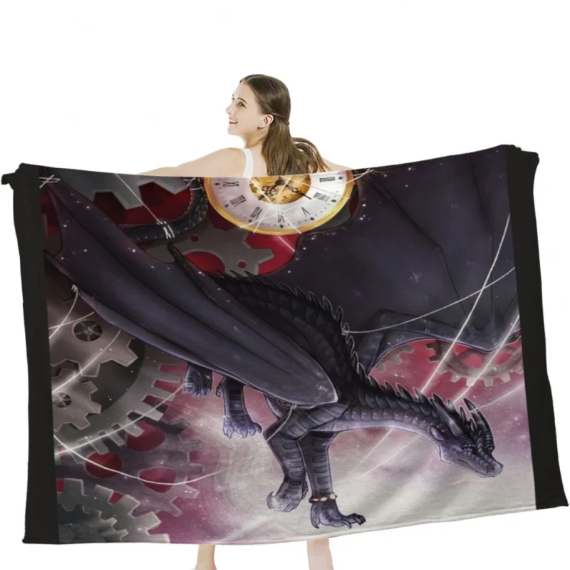 Wings of Fire Clearsight In Search of Brighter Throw Blanket Airplane Travel Decoration Soft Warm Bedspread