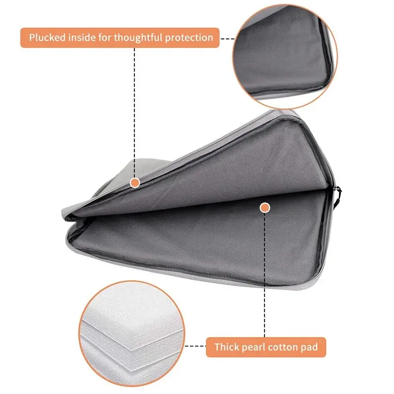 حقيبة كمبيوتر محمول عالمية مقاس 13-15.6 بوصة غطاء حماية للكمبيوتر المحمول وحقيبة الكمبيوتر اللوحي #4