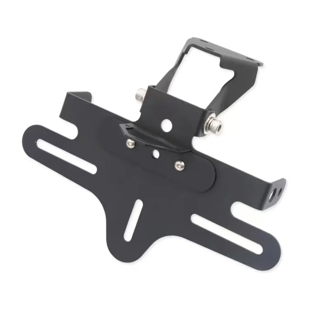 ل ZONTES 703R/RR دراجة نارية تعديل الذيل القصير إطار لوحة الترخيص الذيل الخلفي 703RR إطار لوحة ترخيص قابل للطي #6