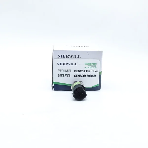Hydraulic Pressure Transducer Sensor MBS1250 063G1945 50BAR Replacement For Excavator Construction Machinery