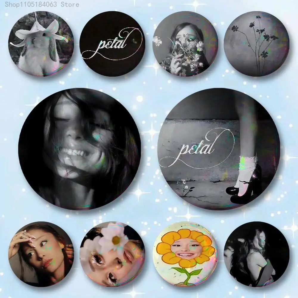 Badges Round Itabag Decoration IP Peripheral Products 58mm 44mm 32mm 75mm 25mm Mini A-ArianaS P-Petal