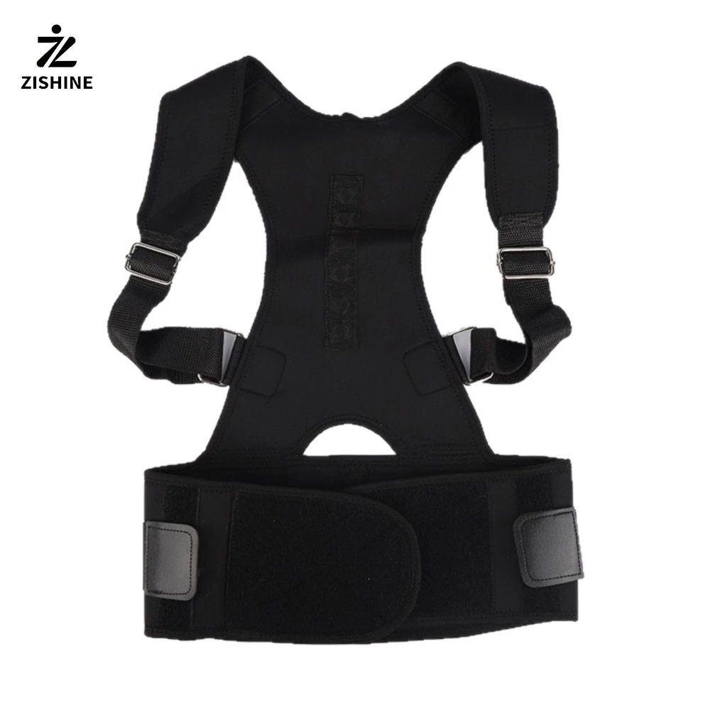 Back braces can relieve lower back pain, are breathable, and can also adjust posture, making them suitable for people with kypho