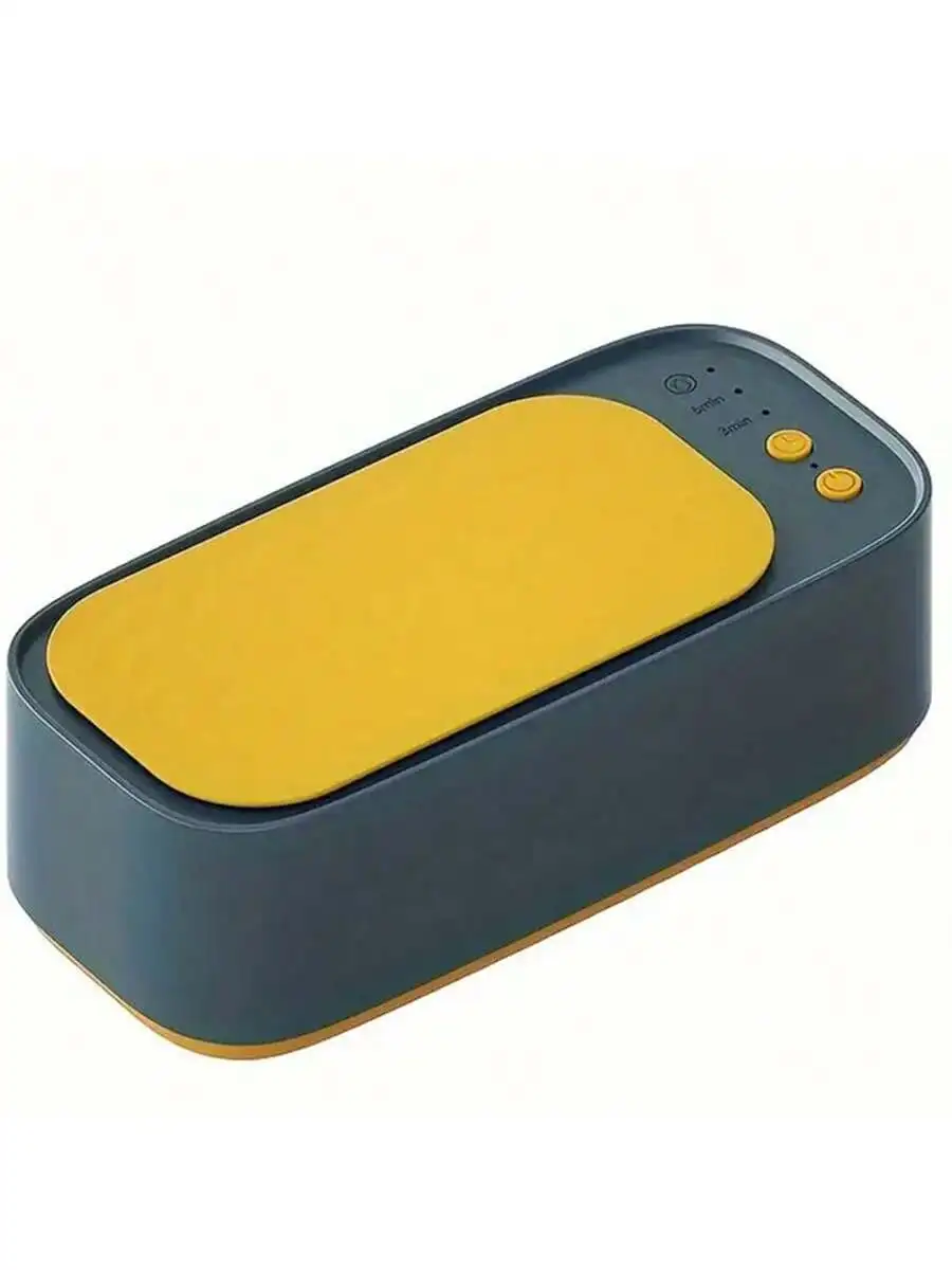 Máquina de limpieza de gafas, limpieza automática de alta frecuencia, soportes de joyería, lentes de contacto, mini limpiador portátil.