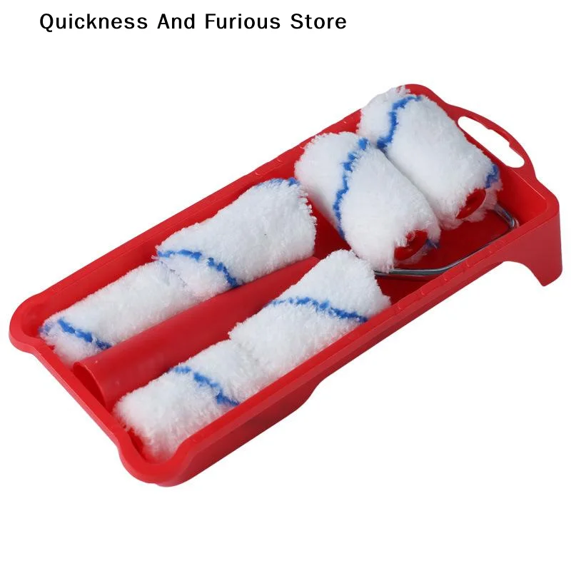 【TO】8Pcs 2 Inch Paint Roller With 6 Covers Small Paint Roller Paint Rollers For Painting Walls Paint Rollers Set