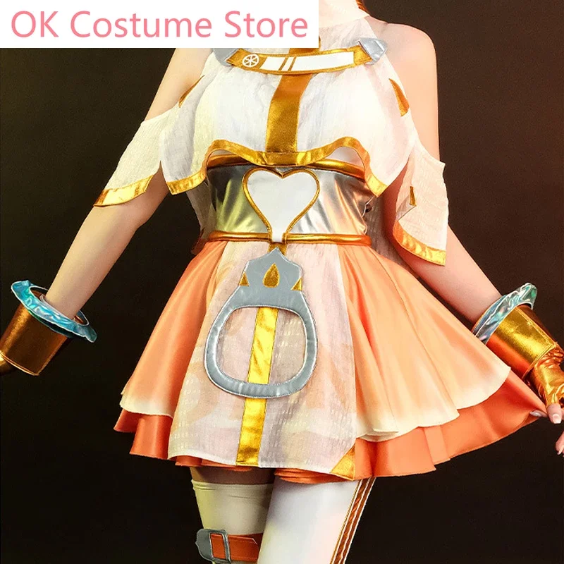 Lol Ahridream Sweetheart Women The Nine Tailed Fox Cosplay Costume Cos Game Anime Party Uniform Hallowen Play Role Clothes