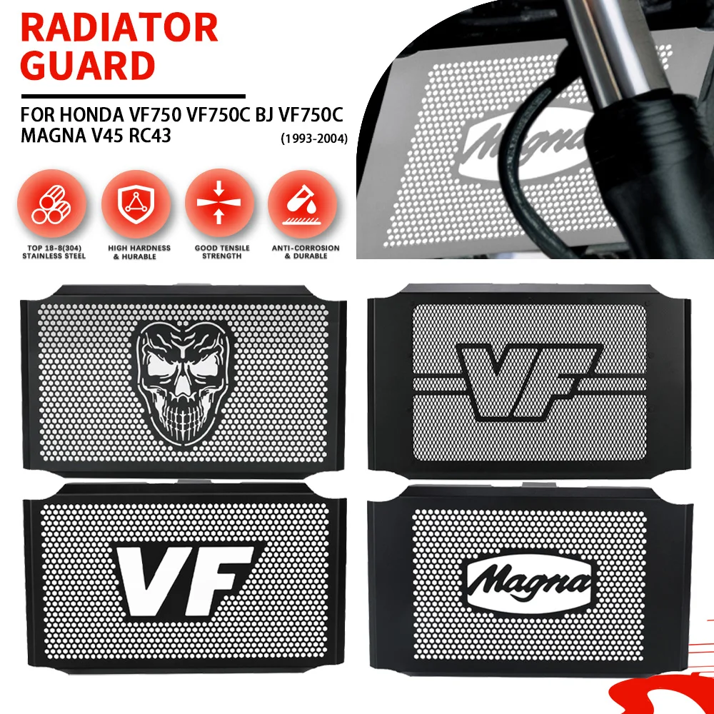 

Motorcycle Accessories For Honda Magna V45 RC43 VF750 VF 750 750C VF750C BJ MAGNA 1993-2004 Radiator Grill Guard Protector Cover