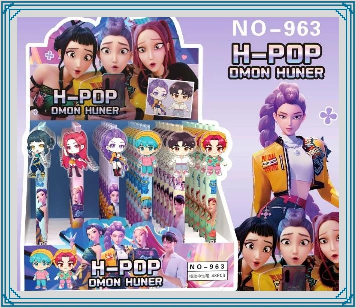 

Хит продаж: Набор канцелярских принадлежностей K-Pop Devil Hunter для студентов, для экзаменов и рисования, с персонажами аниме и мультфильмов, школьные принадлежности, подарки