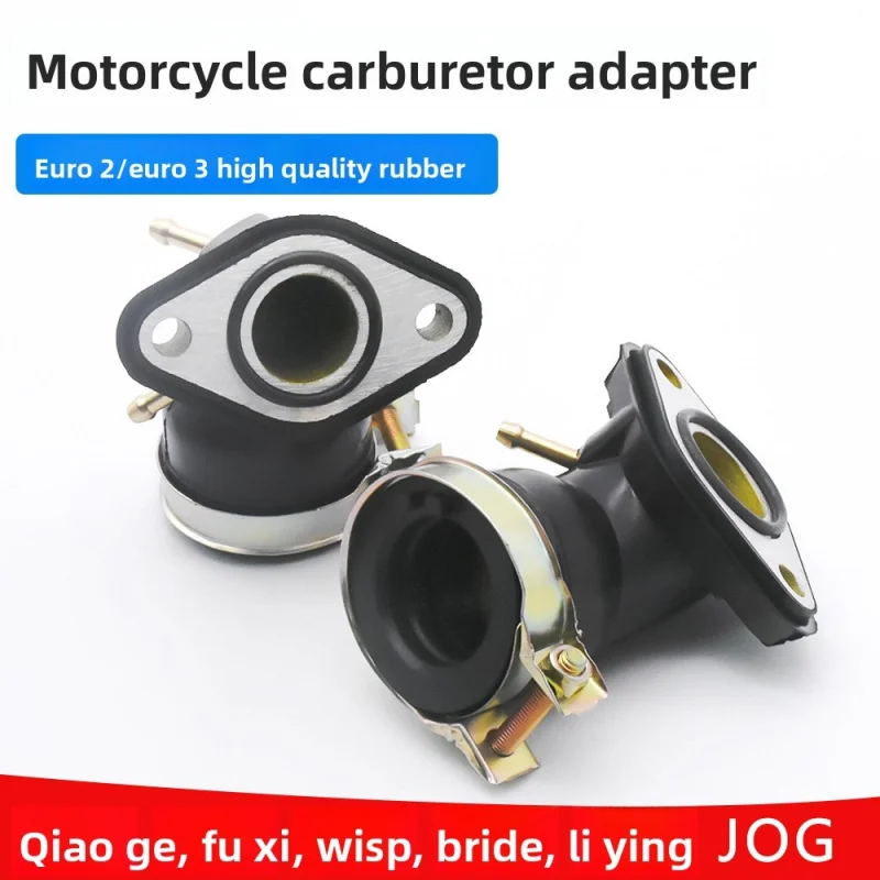 Suitable for carburetor Joint for Yamaha, Euro I/II/III Emission, High-Quality Rubber, Good Sealing, Easy to Install.