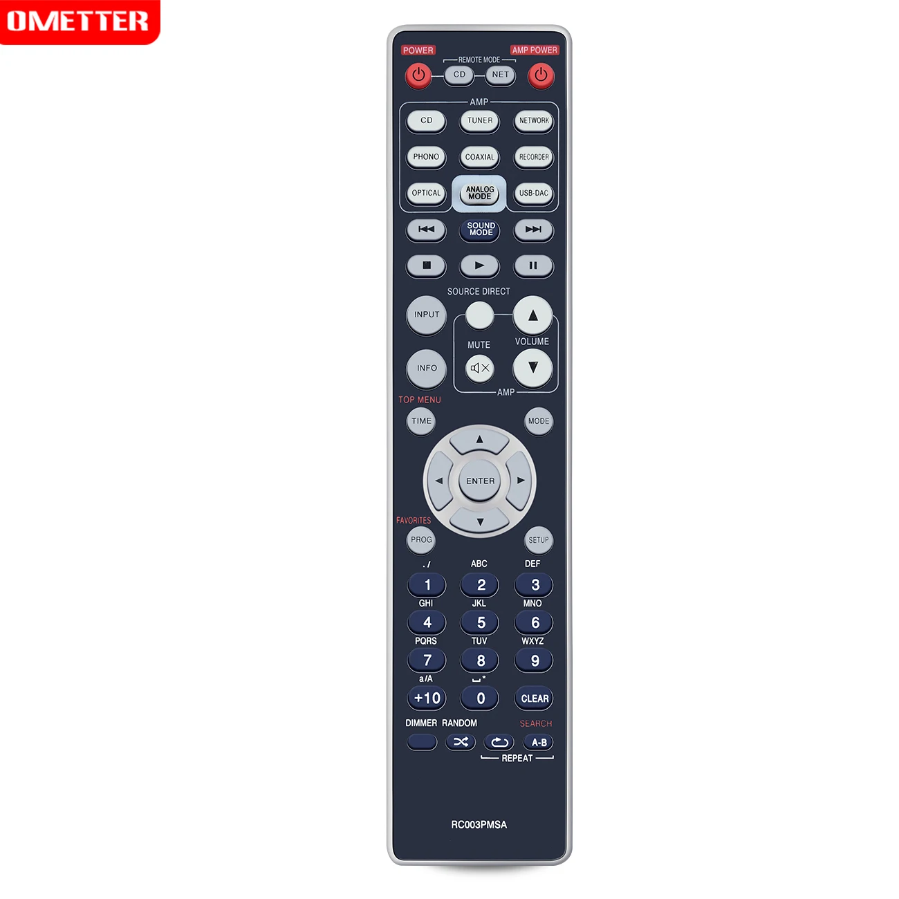 Remote control for Marantz RC003NA RC004NA RC003PMSA RC002PMSA