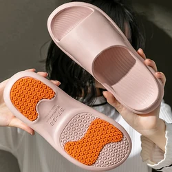 Home Slippers Woman Platform Cloud EVA Non Slip Slides Indoor Outdoor Summer Sandal Ladies House Floor Shoes Male Men Female