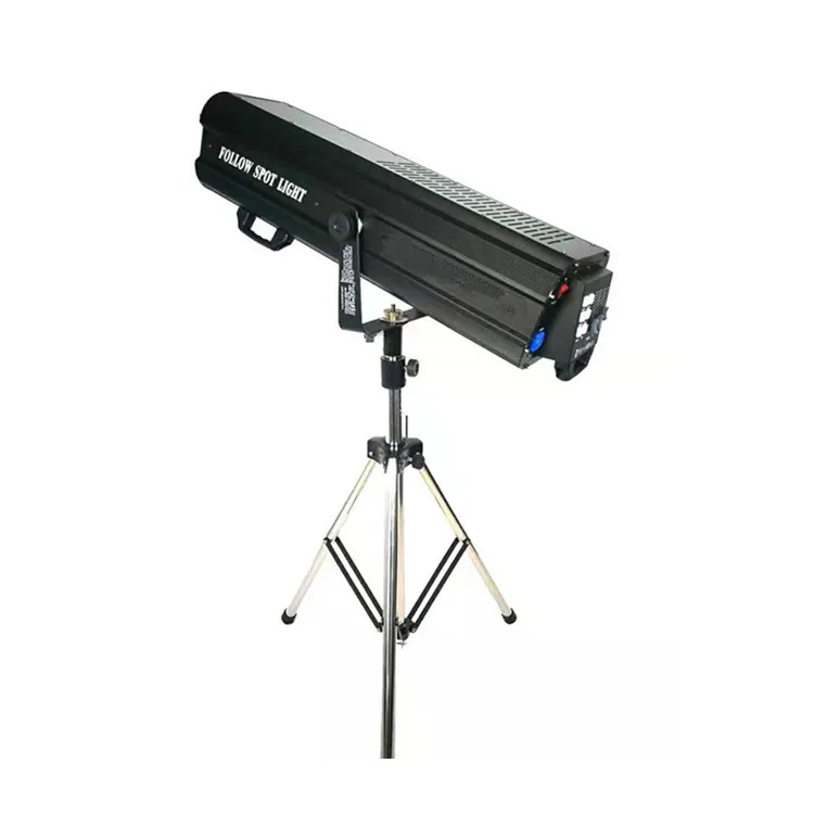 Theater Stage Equipment Concert 440W LED Follow Spotlight Beam Projection Effect Wedding