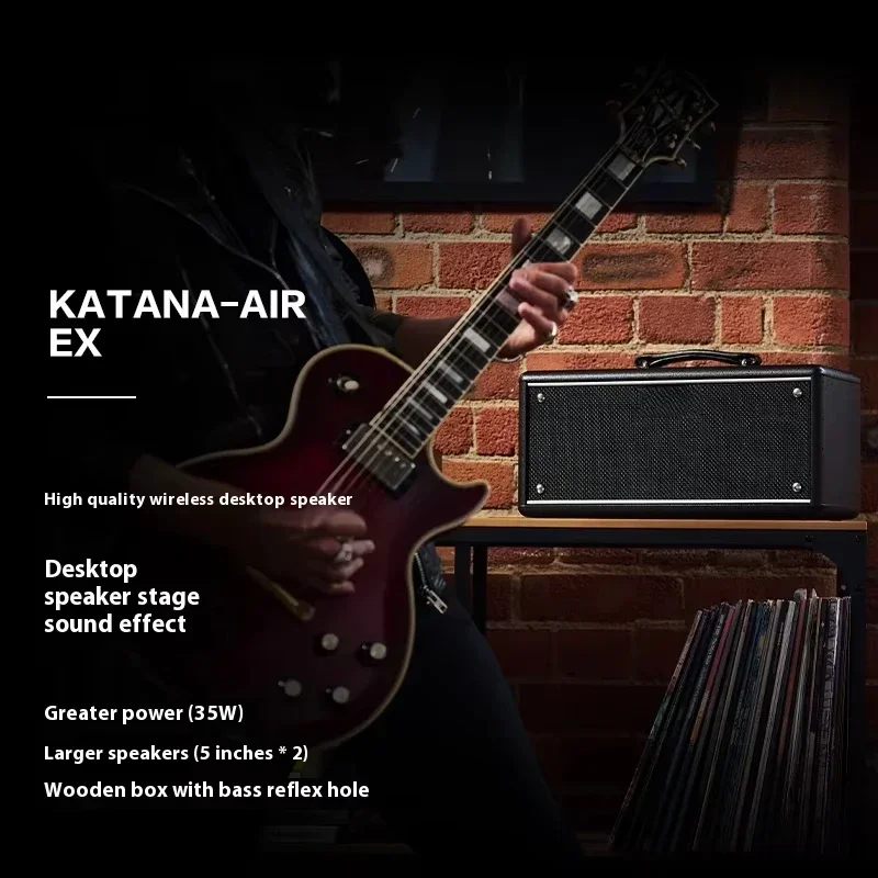 مكبر صوت بلوتوث لاسلكي من Roland Boss Katana-Air EX، صوت محمول من نوع الباسون #3