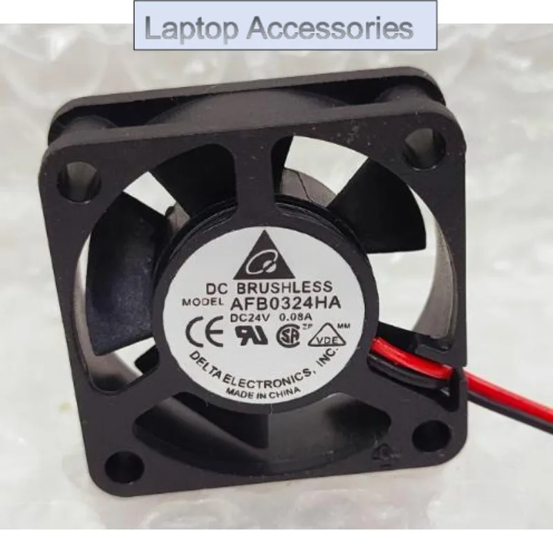 

New Cooler Fan for Delta AFB0324HA 3CM 3010 24V 0.08A Inverter Cooling Fan 30*30*10mm