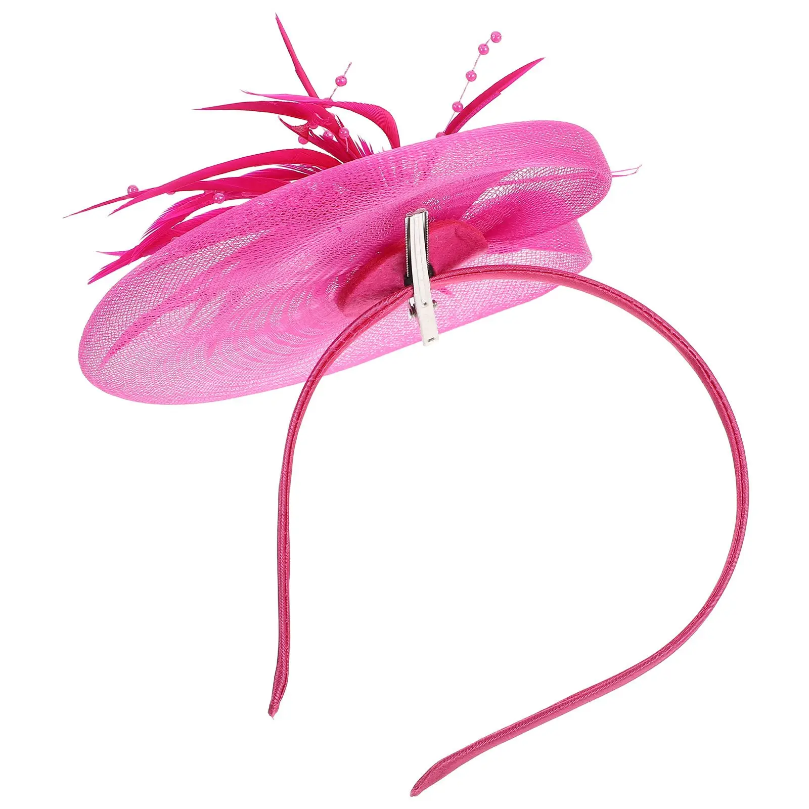 

Головной убор с перьями, аксессуары для волос, искусственный головной убор, вечерние элегантные зажимы, женская повязка на голову, прическа, танцевальные костюмы, подарки