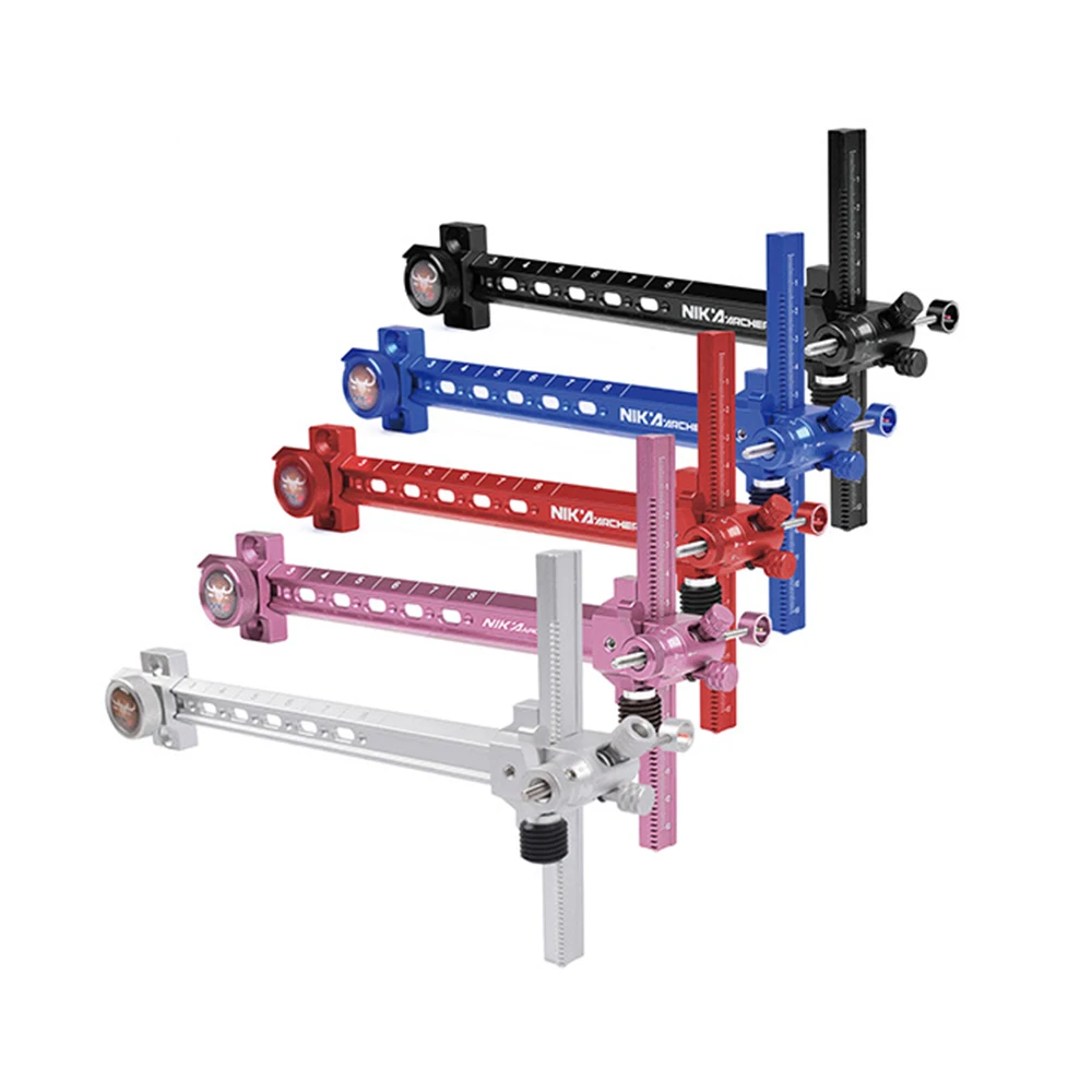 

Новый изогнутый лук для стрельбы из лука, металлический прицел 9/6 дюймов с регулировкой для стрельбы, охотничьих аксессуаров