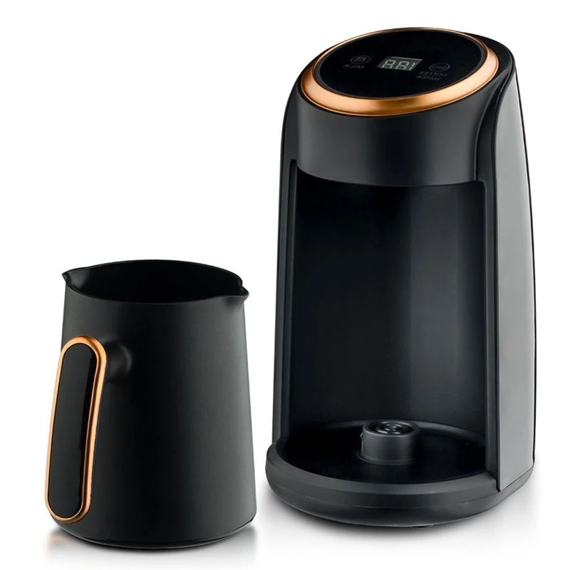 Elektrischer Kaffeebereiter für den Haushalt, Elektrischer Kaffeebereiter für eine Tasse, Türkische Kaffeemaschine, UK-Stecker